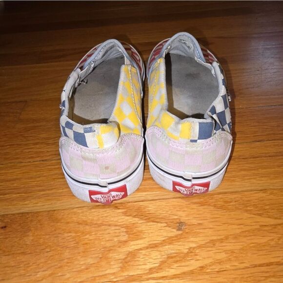 Vans Checkerboard Slip On Sneakers Womans Size 8.5 - Picture 4 of 7